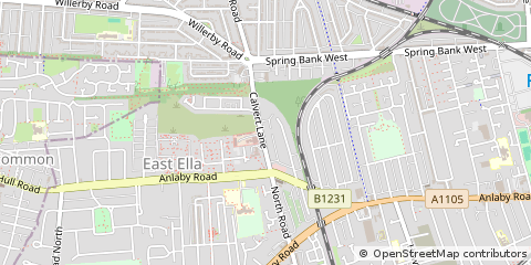 Map of Hull