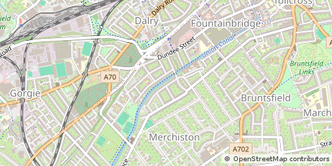 Map of Edinburgh
