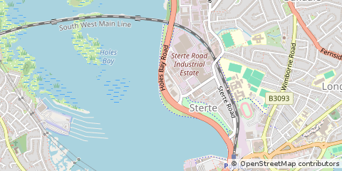 Map of Poole