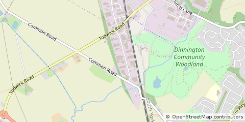 Map of Sheffield