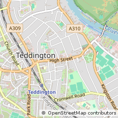 Map of Teddington