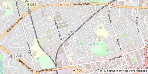 Map of Hull