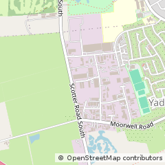 Map of Scunthorpe, North Lincolnshire