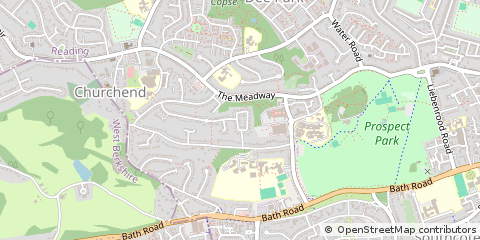Map of Reading
