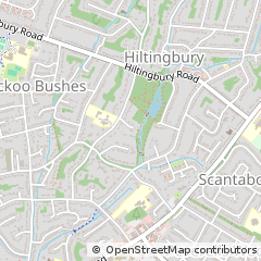 Map of Eastleigh, Hampshire