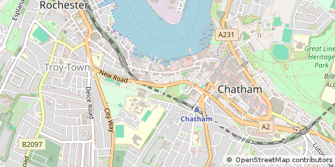 Map of Chatham