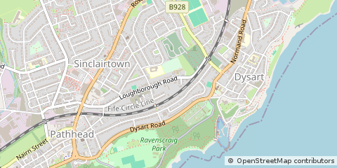Map of Fife