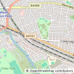 Map of Cardiff