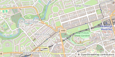 Map of Edinburgh