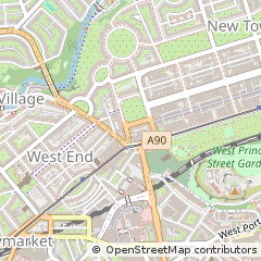 Map of Edinburgh