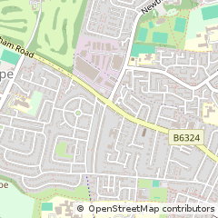 Map of Newcastle Upon Tyne