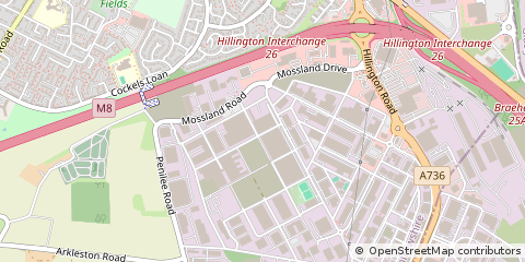 Map of Glasgow