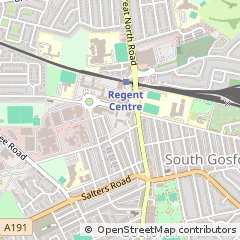 Map of Newcastle Upon Tyne