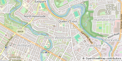 Map of Glasgow