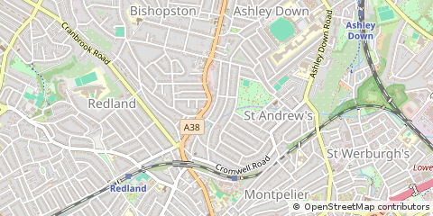 Map of Bristol