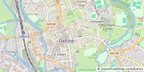 Map of Oxford