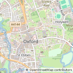 Map of Oxford
