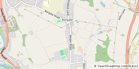 Map of Belper