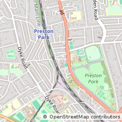 Map of Brighton, East Sussex