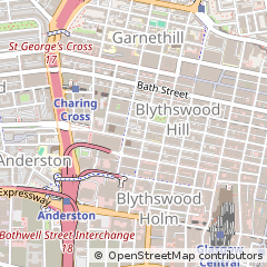Map of Glasgow