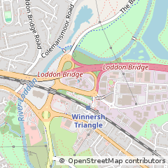 Map of Reading, Berkshire