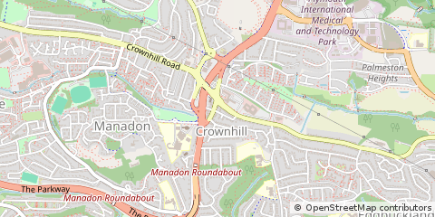 Map of Plymouth, Devon