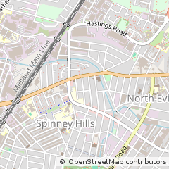 Map of Leicester