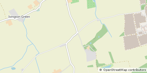Map of Leominster, Herefordshire