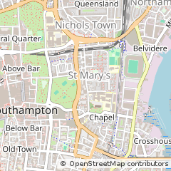 Map of Southampton