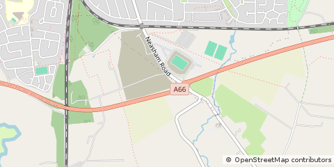 Map of Darlington