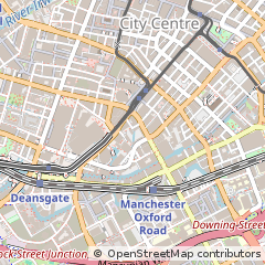 Map of Manchester