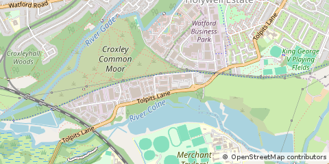 Map of Watford