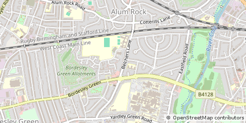 Map of Birmingham
