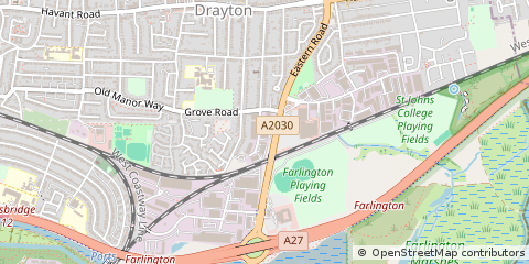 Map of Portsmouth, Hampshire
