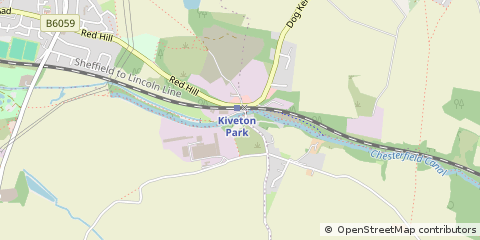 Map of Sheffield