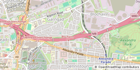 Map of Glasgow