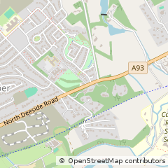 Map of Milltimber, Aberdeenshire