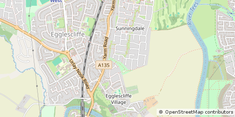 Map of Stockton-on-Tees
