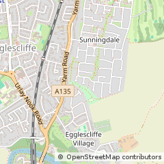Map of Stockton-on-Tees