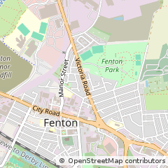 Map of Stoke-on-Trent
