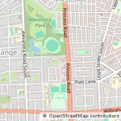 Map of Manchester, Greater Manchester