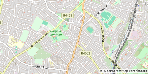 Map of Bristol