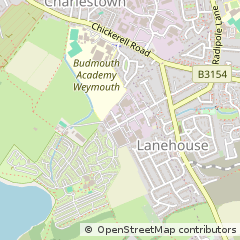 Map of Weymouth, Dorset