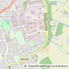 Map of Malvern, Worcestershire