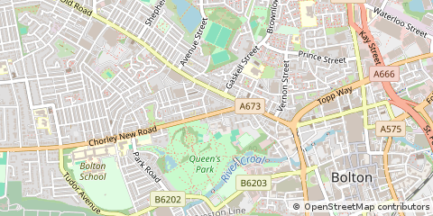 Map of Bolton