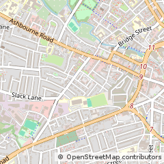 Map of Derby, Derbyshire