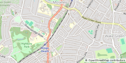 Map of Birmingham