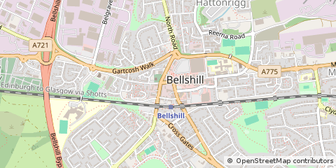 Map of Bellshill