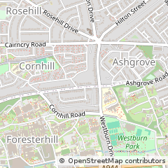 Map of Aberdeen