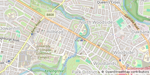 Map of Glasgow